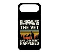 Vintage Sunset Dinosaurs Never Went To The Vet Case for iPhone Air