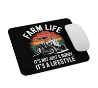 Vintage Sunset Farmer Farm Life It'S Not Just A Hobby It'S A Lifestyle Desk Mat Portable Mouse Pad Non-Slip Rubber Base Mousepad For Laptop Computer Pc 25X30Cm