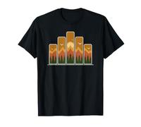 Vintage Sunset Mountain Ranges for Wilderness Explorers T-Shirt