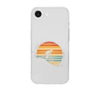 Vintage Sunset Rider Printed Phone Case Slim Cute Cellphone Protective Cover Unisex Compatible with 16/16 Plus/16 Pro/16 Pro Max/16 E