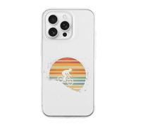 Vintage Sunset Rider Printed Phone Case Slim Cute Cellphone Protective Cover Unisex Compatible with 16/16 Plus/16 Pro/16 Pro Max/16 E