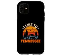 Vintage Sunset Tennessee, Hiking Camping, Outdoors Tennessee Case for iPhone 11