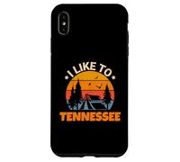 Vintage Sunset Tennessee, Hiking Camping, Outdoors Tennessee Case for iPhone XS Max