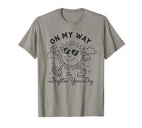 Vintage Sunshine Shirt On My Way To Brighten Your Day T-Shirt
