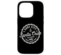 Vintage Surf City California Coastal Retro Case for iPhone 14 Pro