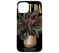 Vintage Surprise Star Calathea Plant Dad Nature Flora Garden Case for iPhone 15 Plus