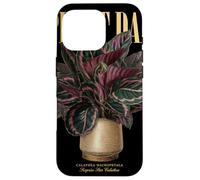 Vintage Surprise Star Calathea Plant Dad Nature Flora Garden Case for iPhone 16 Pro