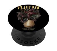 Vintage Surprise Star Calathea Plant Dad Nature Flora Garden PopSockets Adhesive PopGrip