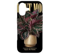 Vintage Surprise Star Calathea Plant Mom Nature Flora Garden Case for iPhone 17