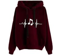 Vintage Sweatshirt Womens Womens Christmas Jumpers Funny Fleece Jumper Women Long Gilet Girls Shacket Purple Hoodie Y2K Long Sleeve Top Faux Fur Coat Women (M)
