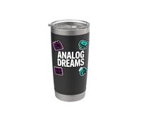 Vintage Synth Audio Engineer Analog Dreams Stainless Steel Insulated Tumbler