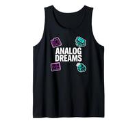 Vintage Synth Audio Engineer Analog Dreams Tank Top
