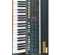 Vintage Synthesizer Notebook: Journal Composition for Synth Lovers 6"x9" 120 blank pages Trident