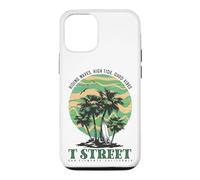 Vintage T Street San Clemente California Retro Surf Sunset Case for iPhone 12/12 Pro