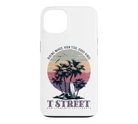 Vintage T Street San Clemente California Retro Surf Sunset Case for iPhone 13