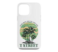 Vintage T Street San Clemente California Retro Surf Sunset Case for iPhone 13 Pro Max