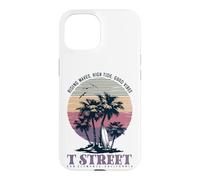 Vintage T Street San Clemente California Retro Surf Sunset Case for iPhone 15