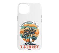 Vintage T Street San Clemente California Retro Surf Sunset Case for iPhone 15 Plus