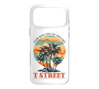 Vintage T Street San Clemente California Retro Surf Sunset Case for iPhone 17 Pro Max