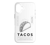 Vintage Tacos Mexican Food Lover Funny Fiesta Cuisine Case for iPhone 16 Plus