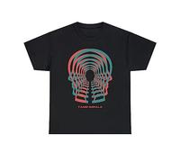Vintage Tame Impala Band Tour Concert Artwork Black Unisex Men T Shirt Cotton S-5XL.