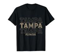 Vintage Tampa Florida Value Graphic T-Shirt, Men, Black, L
