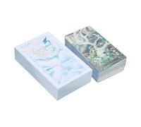 Vintage Tarot Cards, 78 Pieces Portable Board Game, Tarot Deck for Development and Fun, Card Game with Artistic Design, Durable Cards with Compact Storage, Home Travel Use for Adventure Reading