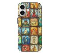 Vintage Tarot Cards Printed Phone Case Slim Cute Cellphone Protective Cover Unisex Compatible with iPhone 17/17 Air/17 Pro/17 Pro Max