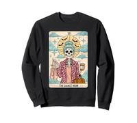Vintage Tarot Dance Mom Skeleton Graphic Mothers Day Sweatshirt