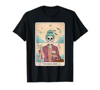 Vintage Tarot Dance Mom Skeleton Graphic Mothers Day T-Shirt