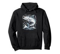 Vintage Tarpon Fishing Retro Badge Saltwater Florida Pullover Hoodie
