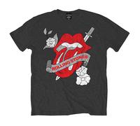 Vintage Tattoo Tongue T Shirt The Rolling Stones Grey XL