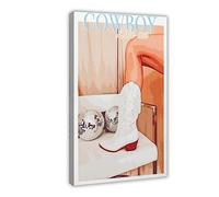 Vintage Taylor Poster Swift Cowboy Like Me Album Cover Posters Girly Wall Art Decor Print Canvas Posters for Room Aesthetic for Boys And Girls Bedroom Decor Frame:16x24inch(40x60cm)