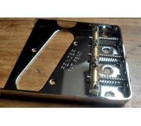 VINTAGE TELE FENDER EASEL 3 BRIDGE BRASS / Telecaster 3-Saddle Tele Bridge