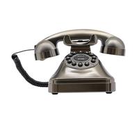 Vintage Telephone,Retro Phone,Vintage Decor Retro Dial Phone,With 3 Telephone Wires Old FashionPhone Suitable for Homes, Hotels, Schools, Office Buildings