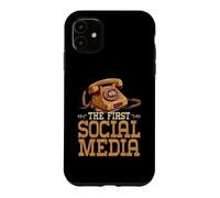 Vintage Telephone The First Social Media Case for iPhone 11