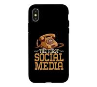 Vintage Telephone The First Social Media Case for iPhone X/XS