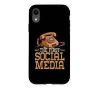 Vintage Telephone The First Social Media Case for iPhone XR