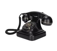 Vintage Telephone Wired Landline Telephone Elegent Fashionable European Retro Telephone for Bedroom Study Office Coffee Shop Bar Decor