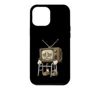 Vintage Television Elder Character Retro Broadcast Nostalgia Case for iPhone 12 Pro Max