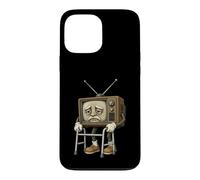 Vintage Television Elder Character Retro Broadcast Nostalgia Case for iPhone 13 Pro Max