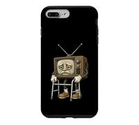Vintage Television Elder Character Retro Broadcast Nostalgia Case for iPhone 7 Plus/8 Plus