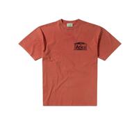Vintage Temple Graphic Tee, male, Aries, T-Shirts, Red, L, Tops L