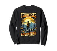 Vintage Tennessee, Adventure Awaits. Tennessee outdoors Sweatshirt