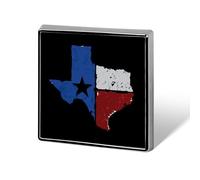Vintage Texas Map Flag Custom Brooch Pin Lapel Pins Tie Suit Dress Accessories Wedding Birthday for Men Women
