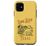 Vintage Texas Retro Armadillo Western Graphic Case for iPhone 11