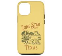 Vintage Texas Retro Armadillo Western Graphic Case for iPhone 12/12 Pro