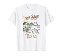 Vintage Texas Retro Armadillo Western Graphic T-Shirt