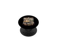 Vintage The Breweries are Calling Mountain Beer Lover PopSockets Adhesive PopGrip