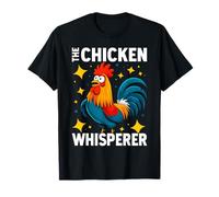 Vintage The Chicken Whisperer Funny Men Women T-Shirt